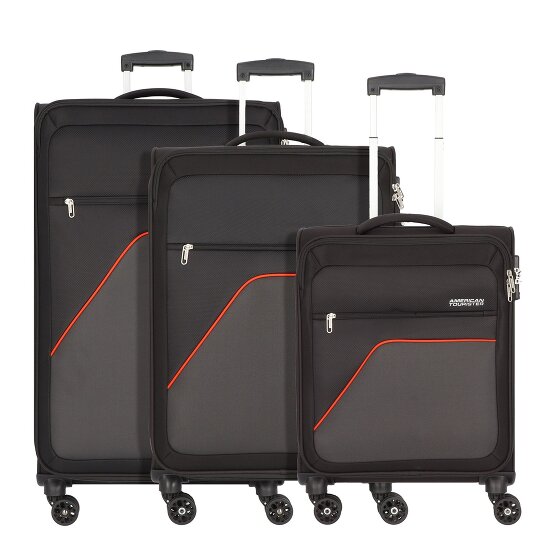 American Tourister Sky Surfer 4 ruote Set di valigie 3 pezzi