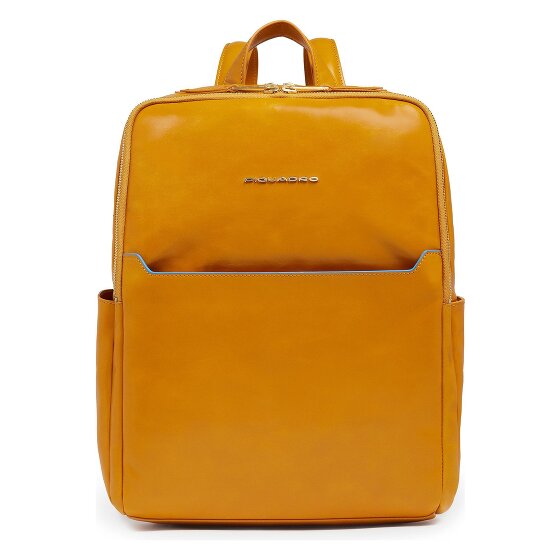 Piquadro Blue Square Zaino da giorno Protezione RFID Pelle 37 cm Scomparto per laptop