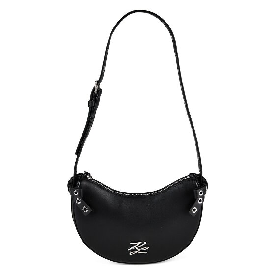 Karl Lagerfeld Autograph Borsa a tracolla Vera Pelle 26 cm