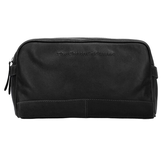 The Chesterfield Brand Wax Pull Up Borsa da toilette Pelle 29 cm