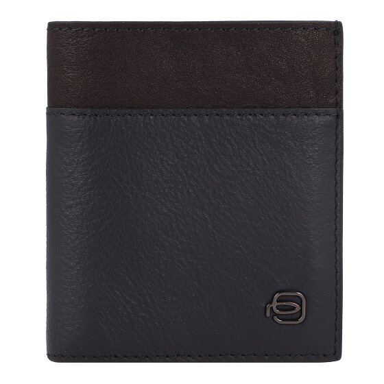 Piquadro Black Square Custodia per carta di credito Protezione RFID Pelle 9 cm