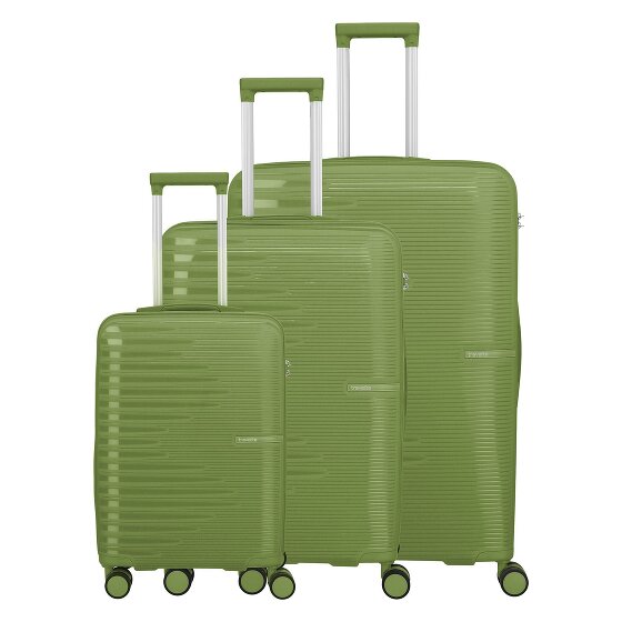 Travelite Pacific 4 ruote Set di valigie 3 pezzi