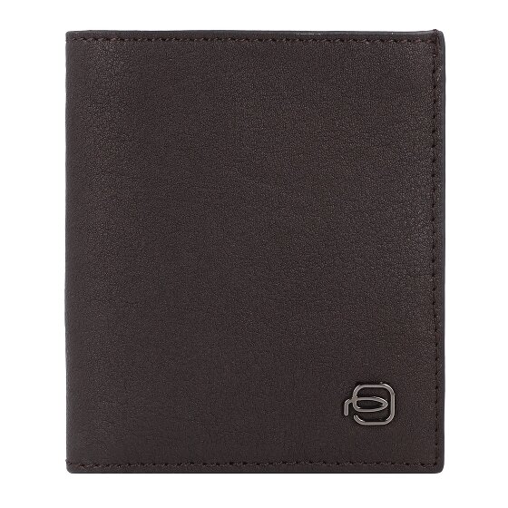 Piquadro Black Square Custodia per carta di credito Protezione RFID Pelle 9 cm