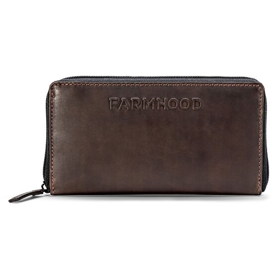 Farmhood Nashville Portafoglio Protezione RFID Pelle 19.5 cm