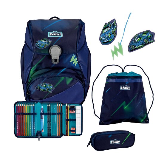 Scout Set di borse Alpha 4 pezzi Superflash
