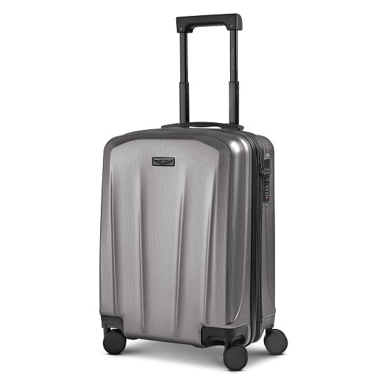 Police New York 4 ruote Trolley cabina S 54 cm espandibile