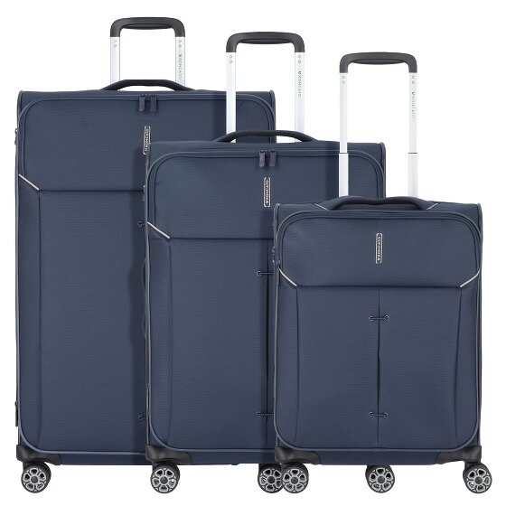Roncato Ironik 2.0 4 ruote Set di valigie 3 pezzi con piega di espansione