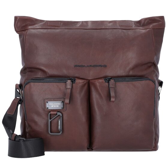 Piquadro Harper borsa a tracolla in pelle 34 cm scomparto per laptop