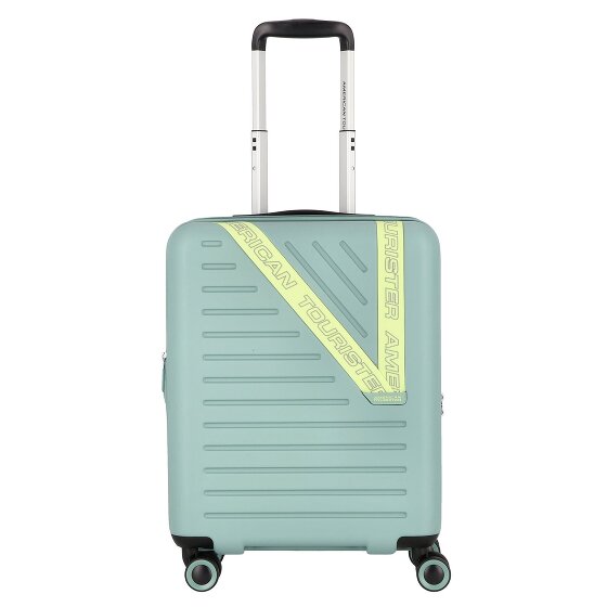 American Tourister Dynabelt 4 ruote Carrello della cabina 55 cm con piega di espansione