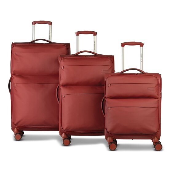 Worldpack Kyoto 4 ruote Set di valigie 3 pezzi espandibile