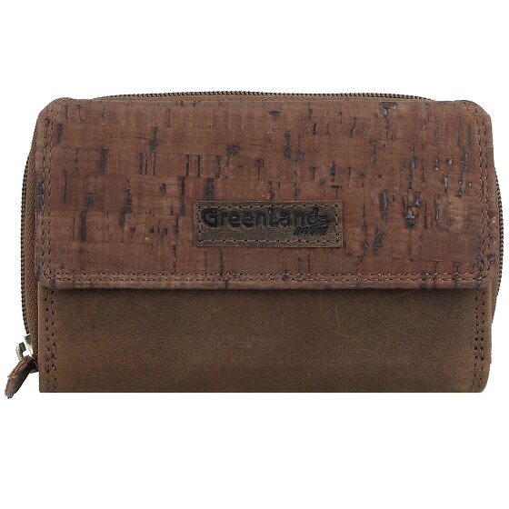 Greenland Nature Portafoglio RFID in pelle 14 cm