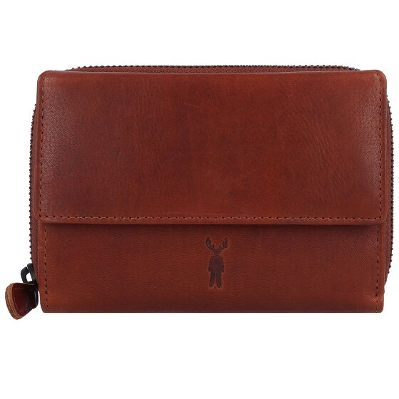 Jack Kinsky Risör Portafoglio Protezione RFID Pelle 14 cm