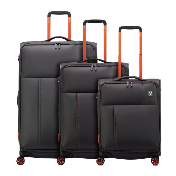 Roncato Move 4 ruote Set di valigie 3 pezzi con piega di espansione