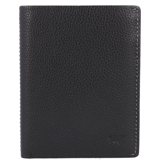 Braun Büffel Portafoglio Prato RFID in pelle 10 cm