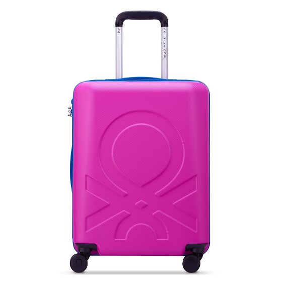Delsey Paris x United Colors of Benetton Fabrica Carrello da cabina a 4 ruote 55 cm