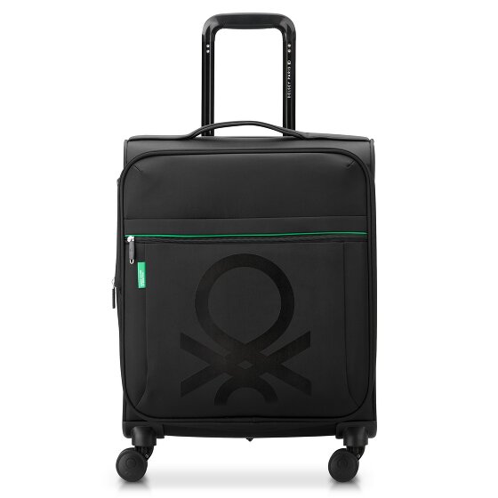Delsey Paris x Colors Benetton Color Block Trolley da cabina a 4 ruote da 55 cm con piega ad espansione