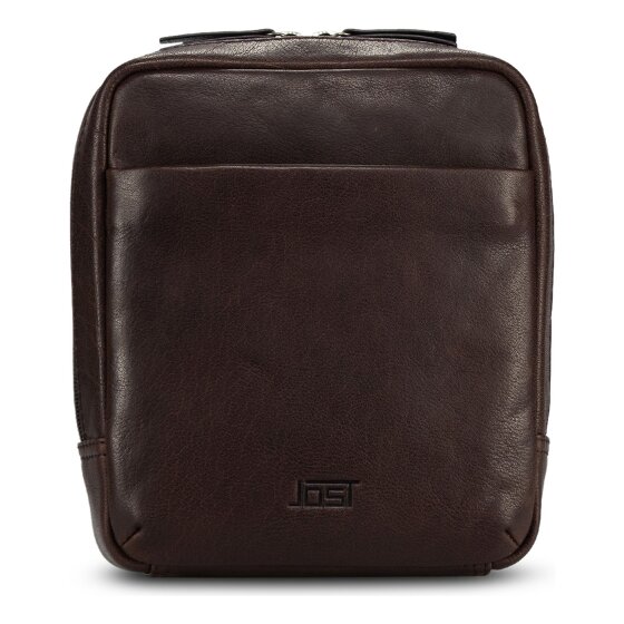 Jost Glasgow Borsa a tracolla XS Protezione RFID Vera Pelle 20 cm