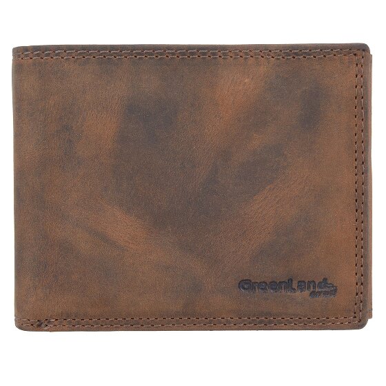 Greenland Nature Montenegro Portafoglio RFID in pelle 12 cm