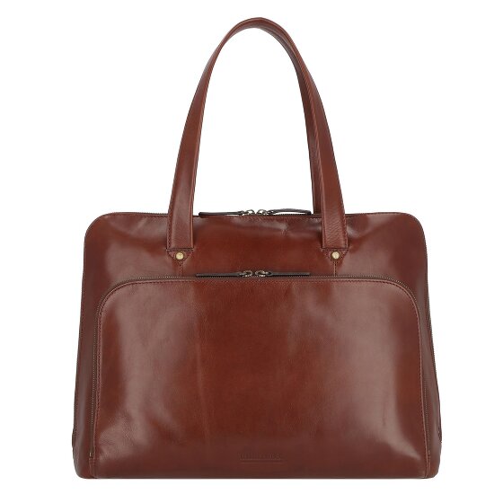 Leonhard Heyden Cambridge Borsa a tracolla in pelle 41 cm Scomparto per laptop