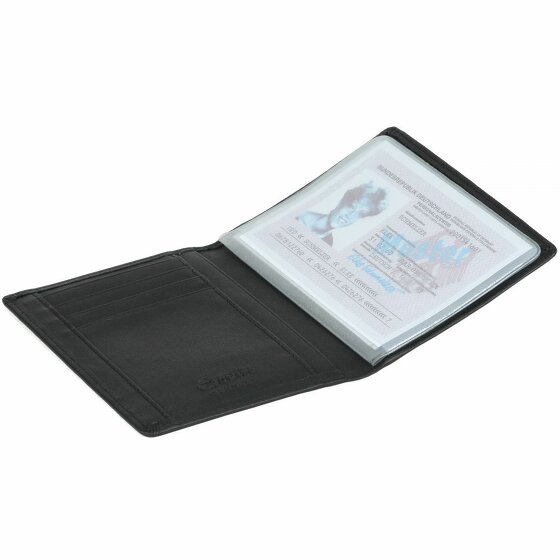 Esquire Logo ID Case in pelle 9 cm