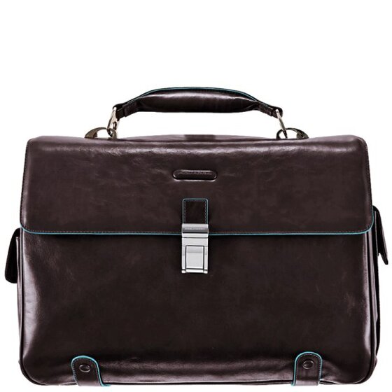 Piquadro Blue Square Briefcase I Pelle 44 cm Scomparto per laptop