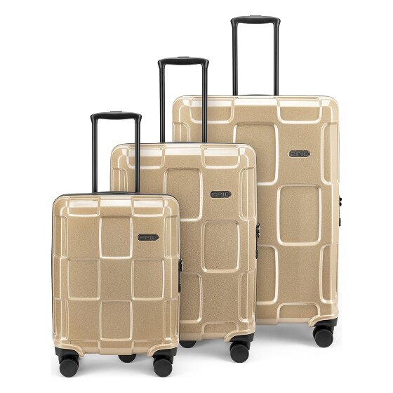 Epic Crate Reflex EVO 4 ruote Set di valigie 3 pezzi