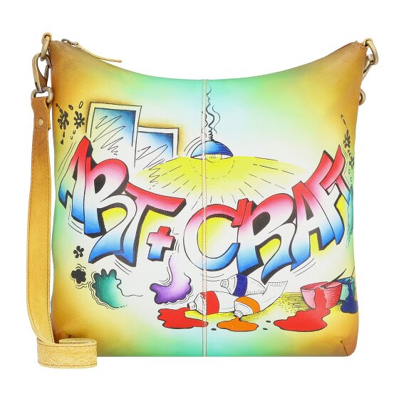 Greenland Nature Art+Craft Borsa a tracolla in pelle 34 cm