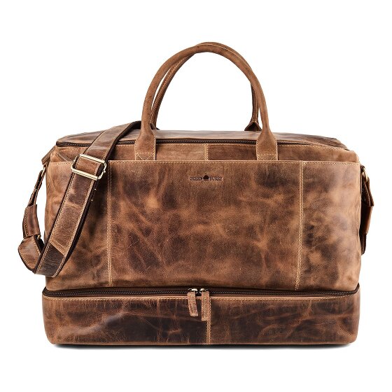 Greenburry Vintage Borsa da viaggio Weekender Pelle 51 cm