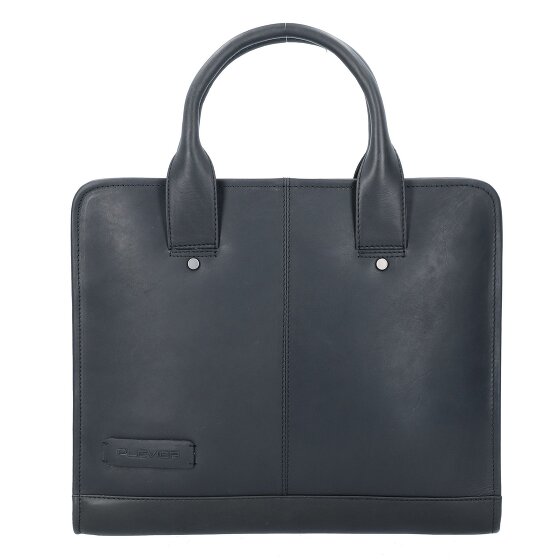 Plevier Navigator Valigetta Vera Pelle 34 cm