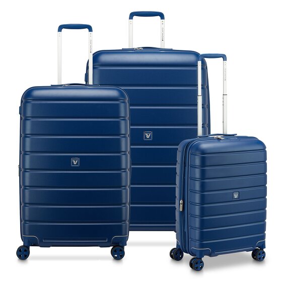 Roncato Relife 4 ruote Set di valigie 3 pezzi con piega di espansione
