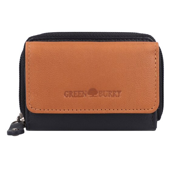 Greenburry Nappa Portafoglio Protezione RFID Pelle 11 cm