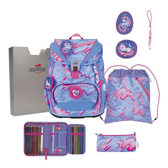 DerDieDas ErgoFlex Light Set di borse per la scuola 5 pezzi
