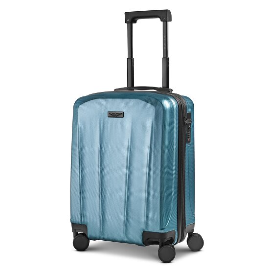 Police New York 4 ruote Trolley cabina S 54 cm espandibile