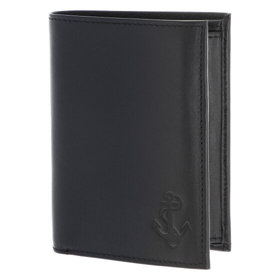 oxmox Leather Portafoglio Protezione RFID Vera Pelle 13 cm