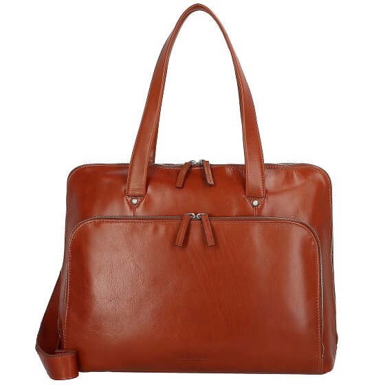 Leonhard Heyden Cambridge Borsa a tracolla in pelle 41 cm Scomparto per laptop