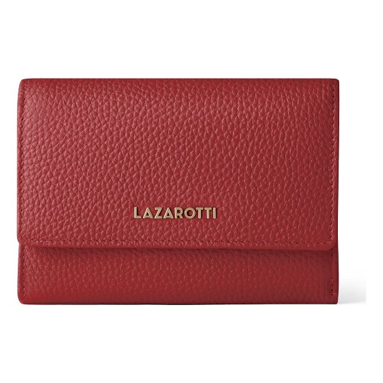 Lazarotti Bologna Portafoglio XL in pelle con scomparto con zip 14 cm