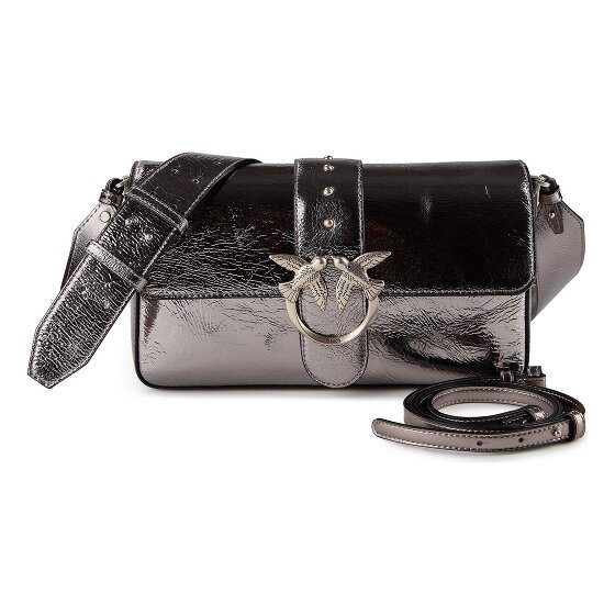 PINKO Love One Classic Borsa a spalla Vera Pelle 27 cm