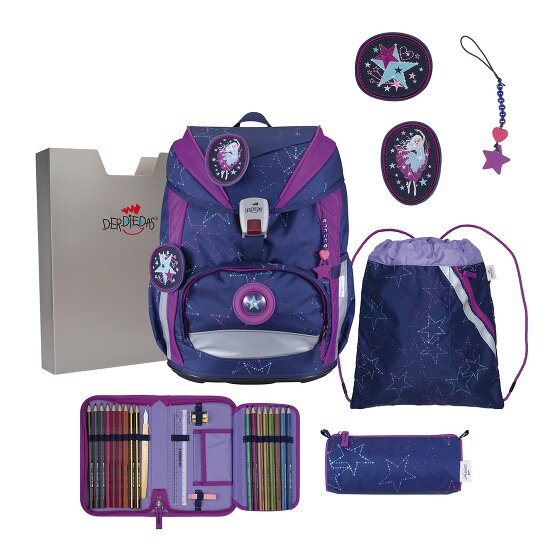 DerDieDas ErgoFlex Light Set di borse per la scuola 5 pezzi DerDieDas ErgoFlex Light Set di borse per la scuola 5 pezzi