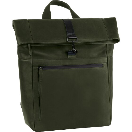 Leonhard Heyden Zaino Aia in pelle 40 cm con scomparto per laptop