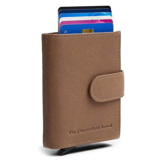 The Chesterfield Brand Hollis Portafoglio Protezione RFID Vera Pelle 10 cm