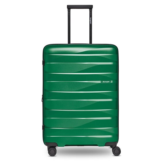 Bergpfeil Trolley da viaggio a 4 ruote M 66 cm con piega ad espansione