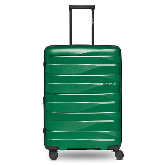Bergpfeil Trolley da viaggio a 4 ruote M 66 cm con piega ad espansione