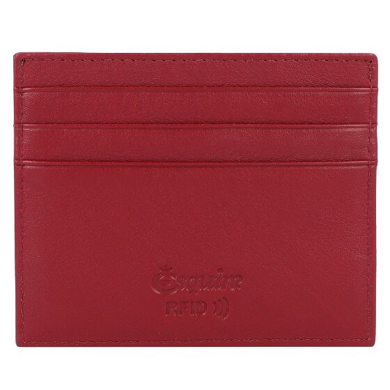 Esquire Oslo Custodia per carte di credito RFID in pelle 10 cm