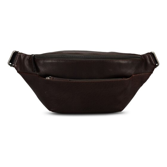 Jost Glasgow Marsupio Protezione RFID Vera Pelle 36 cm