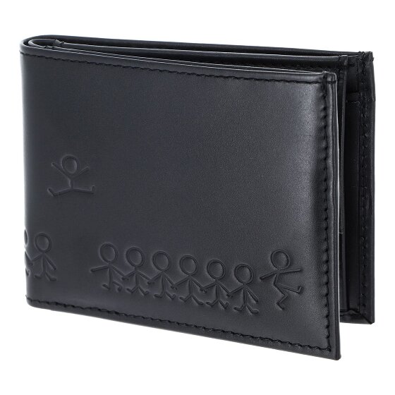 oxmox Leather Portafoglio Protezione RFID Vera Pelle 11 cm