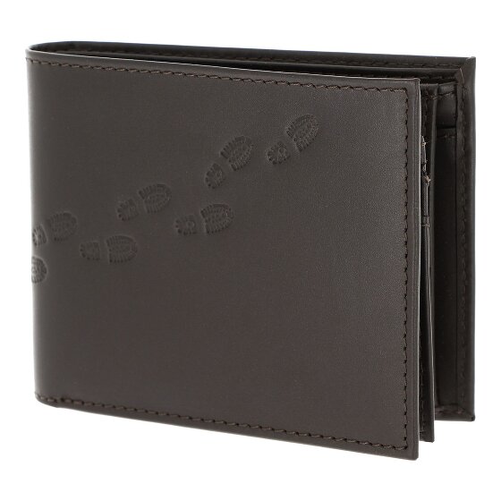 oxmox Leather Portafoglio Protezione RFID Vera Pelle 10 cm