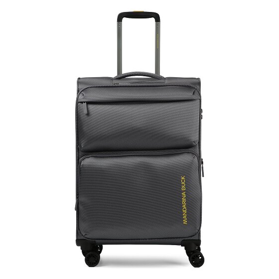 Mandarina Duck Zephyr 4 ruote Carrello M 67 cm con piega di espansione