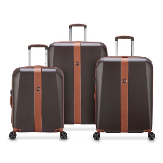 Delsey Paris Promenade Hard 2.0 4 ruote Set di valigie 3 pezzi