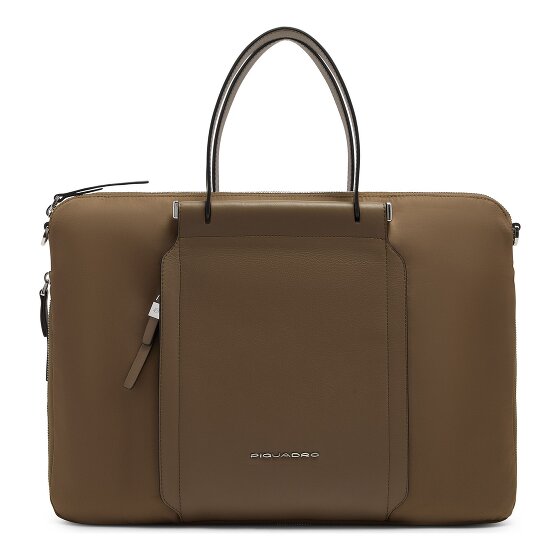 Piquadro Lyra Valigetta Vera Pelle 42 cm Vano porta PC espandibile