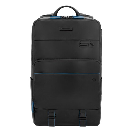 Piquadro Blue Square Revamp Zaino da lavoro Protezione RFID Pelle 43 cm Scomparto per laptop